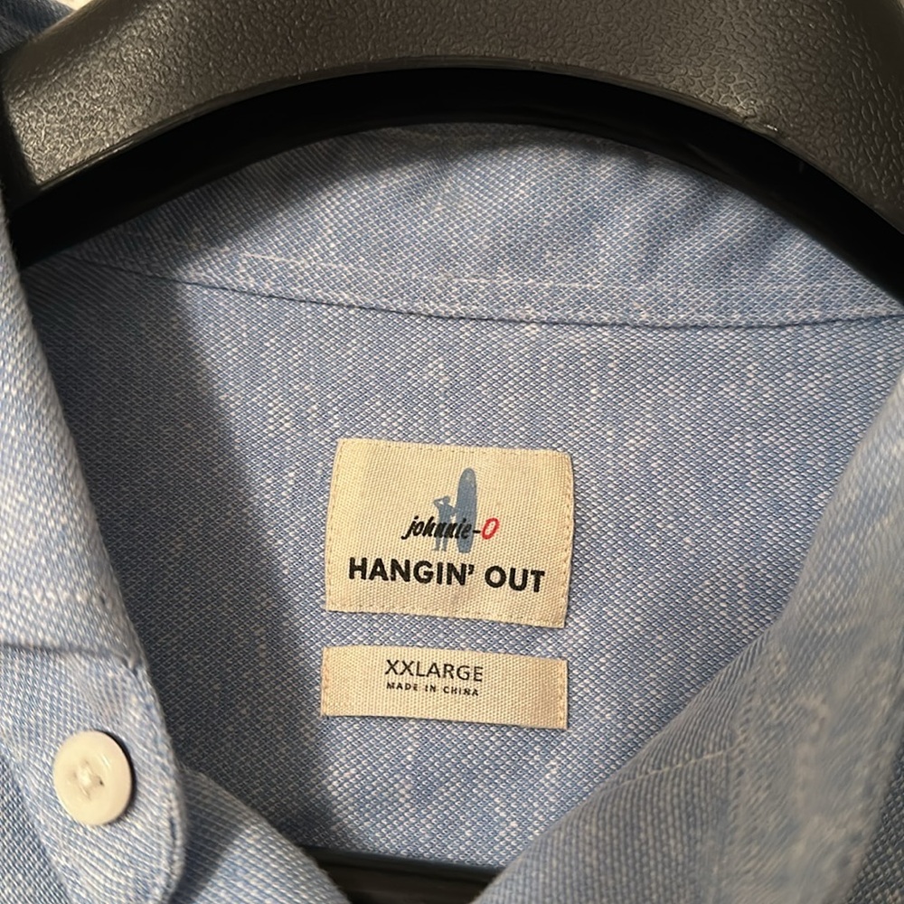 Johnny-O Light Blue Button Down - Picture 5 of 7